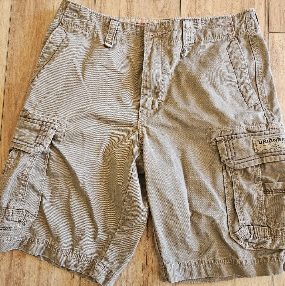UNIONBAY Men's Khaki Cargo Shorts